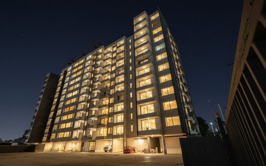 Edificio de noche